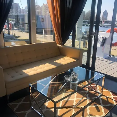 Apartmán Hausboot - Na Wodzie - Houseboat Porta Mare - Odradream Štetín